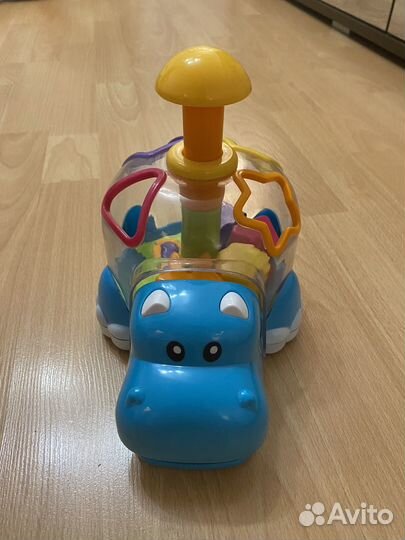 Игрушка бегемот сортер baby GO
