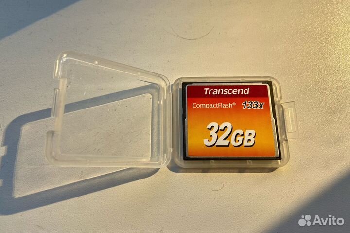 Карта памяти CF Transcend compact flash 133x 32 gb