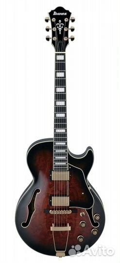 Полуакустическая гитара Ibanez AG95QA-DBS