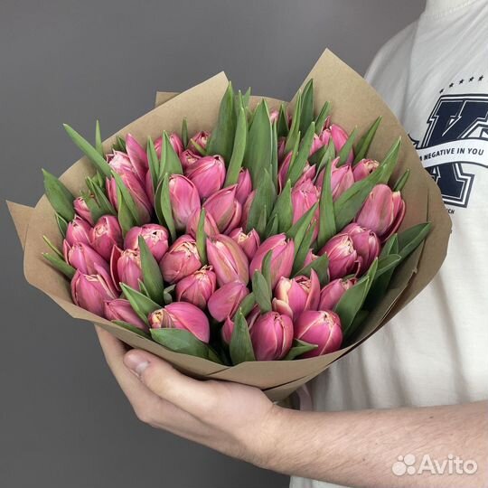 Тюльпаны букет из тюльпанов