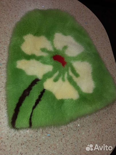 Шапка норковая женская