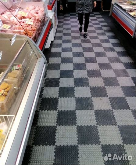 Модульные полы для гаража