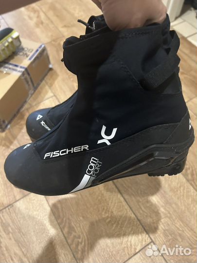 Лыжные ботинки fischer XC классика 41 р