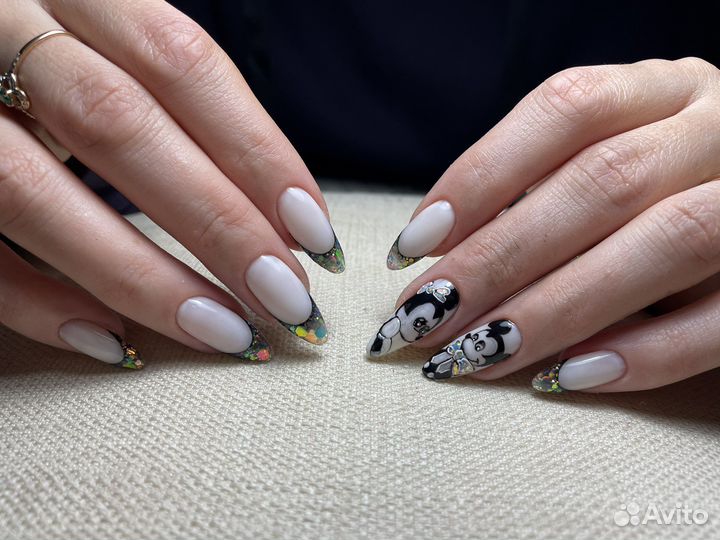 Маникюр, Наращивание ногтей, гель-лак