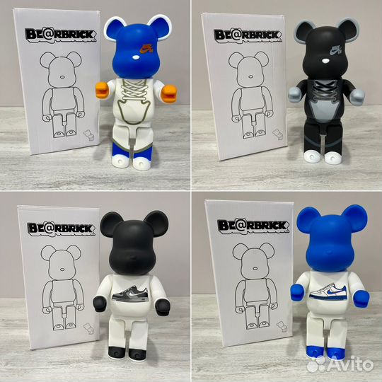 Мишки bearbrick nike