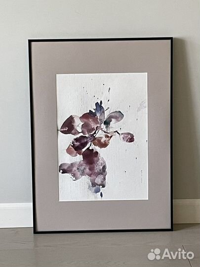 Карина акварель абстракция Ася Багаева