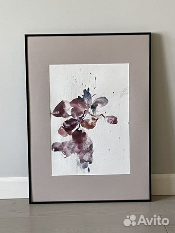Карина акварель абстракция Ася Багаева