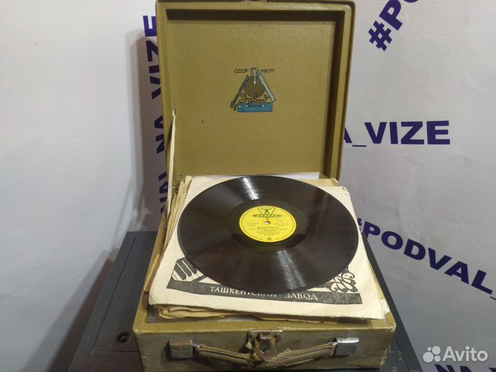Пластинки для патефона 78 об. наличие на 29.08