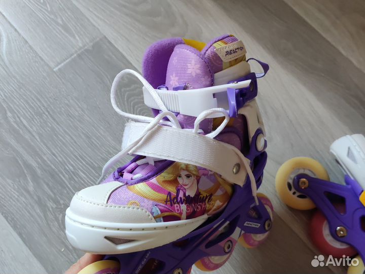 Раздвижные роликовые коньки Reaction Disney 26-31