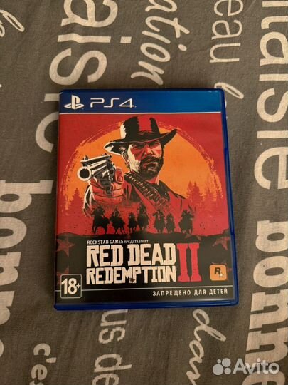 Диски на ps4 rdr 2