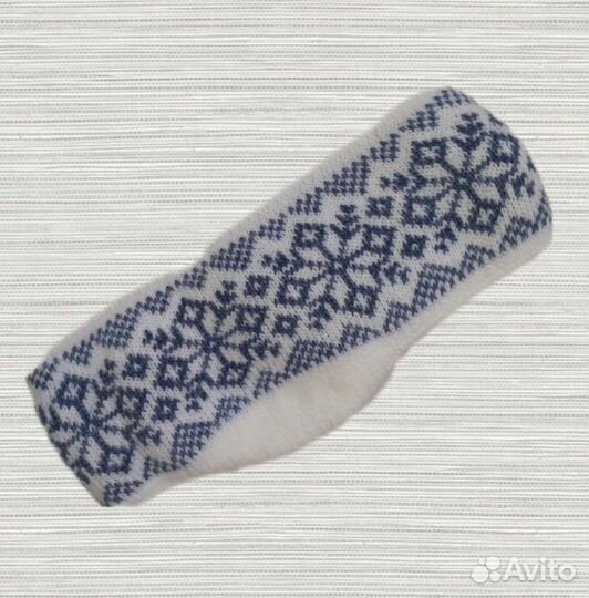 Тёплая повязка на голову