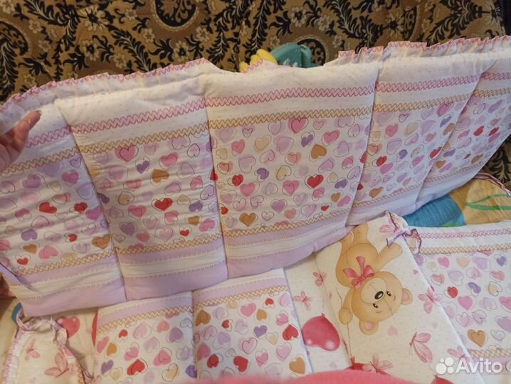 Бортики в кроватку