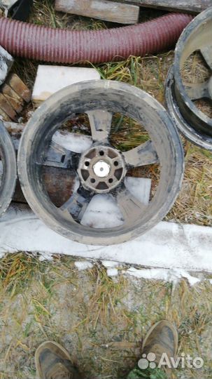 Литые диски r 17 5 100