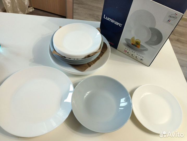 Комплект столовой посуды, сервиз Luminarc, 18 прд