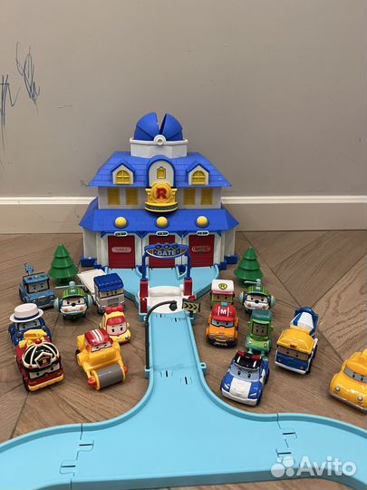 Робокар поли база и машинки