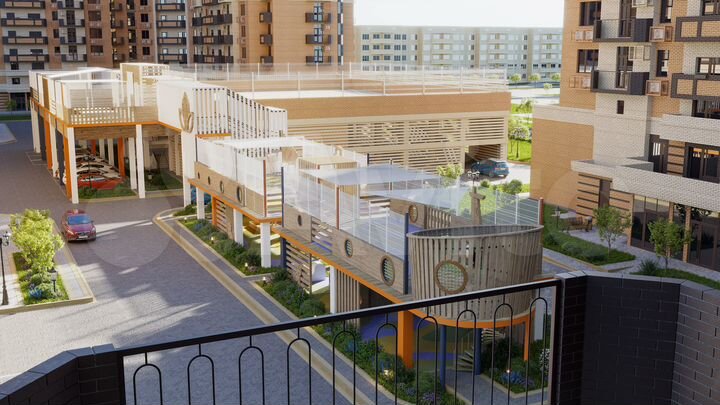 1-к. квартира, 41,6 м², 10/15 эт.