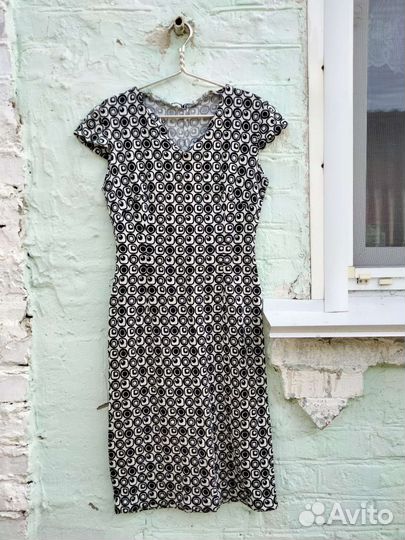 Платье трикотажное