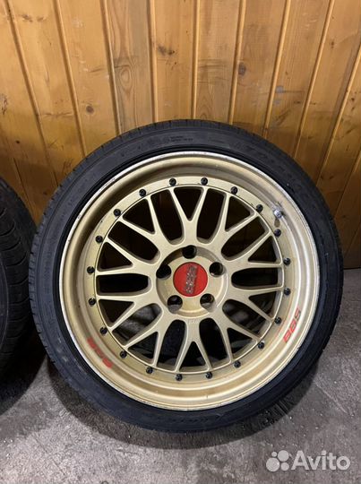 Bbs lm f1 r18 8j et40 5x114,3 оригинал + triangle