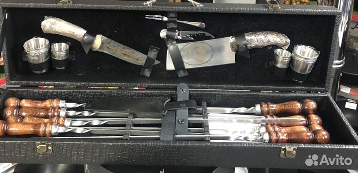 Подарочный набор для мужчины с шампурами