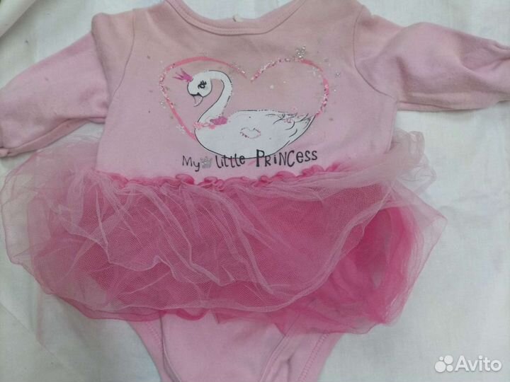 Боди для девочки 1-3 мес