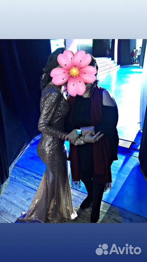 Вечернее платье в пол