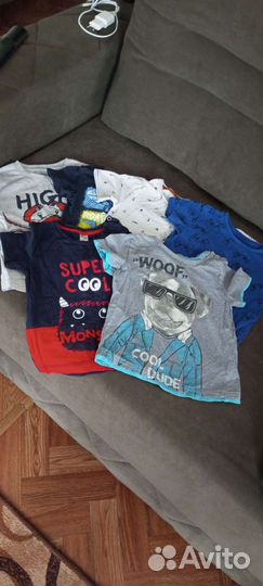 Вещи на мальчика пакетом