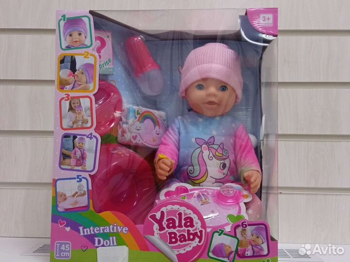 Кукла пупс новая