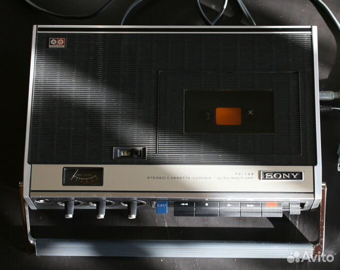 Портативный магнитофон Sony TC-126CS репортёрский