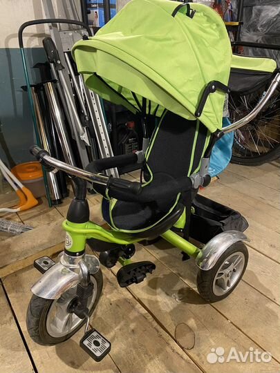 Детский велосипед с ручкой бу