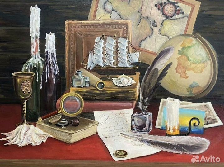 Картина маслом на холсте большая