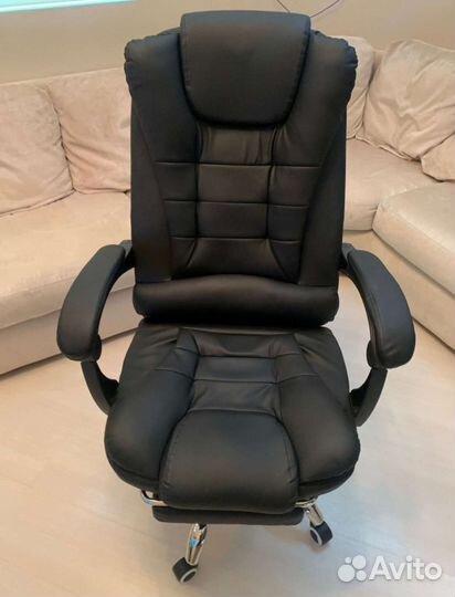 Кожанное кресло руководителя компьютерное