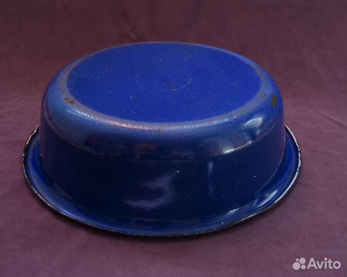 Эмалированный таз