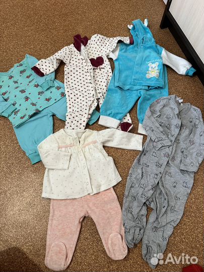 Одежда пакетом от 0