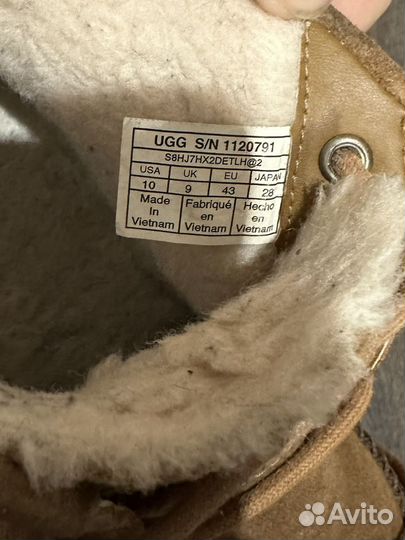 Ботинки UGG оригинал мех зима