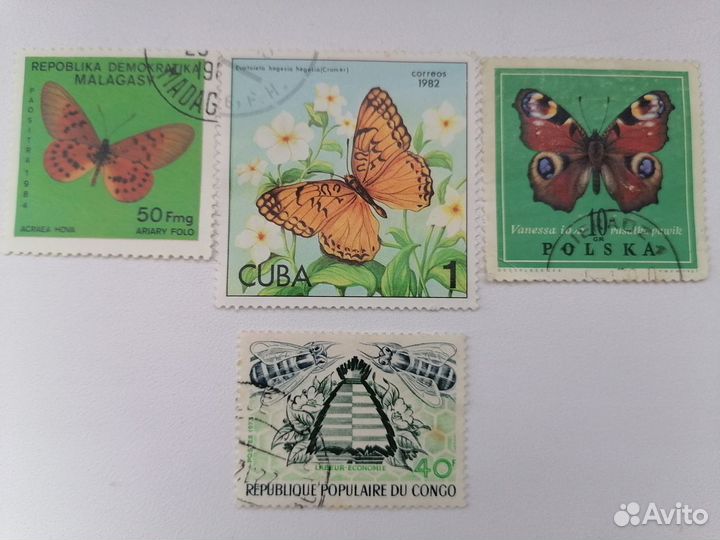 Почтовые марки СССР, Куба, Вьетнам и другие