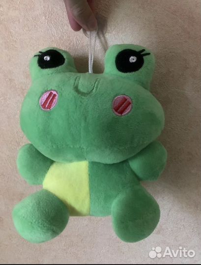 Мягкая игрушка лягушка