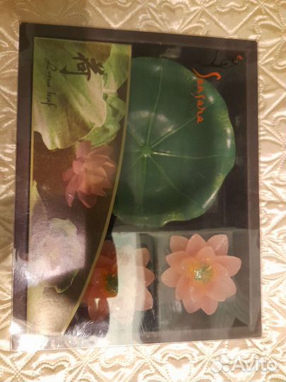 Подарочный набор свечи кувшинка