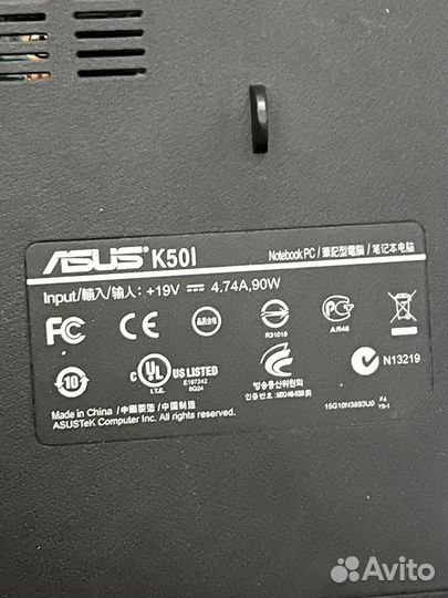 Asus K50i