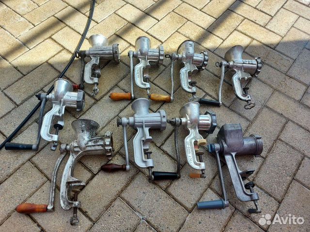 Мясорубка СССР ручная, чугунная