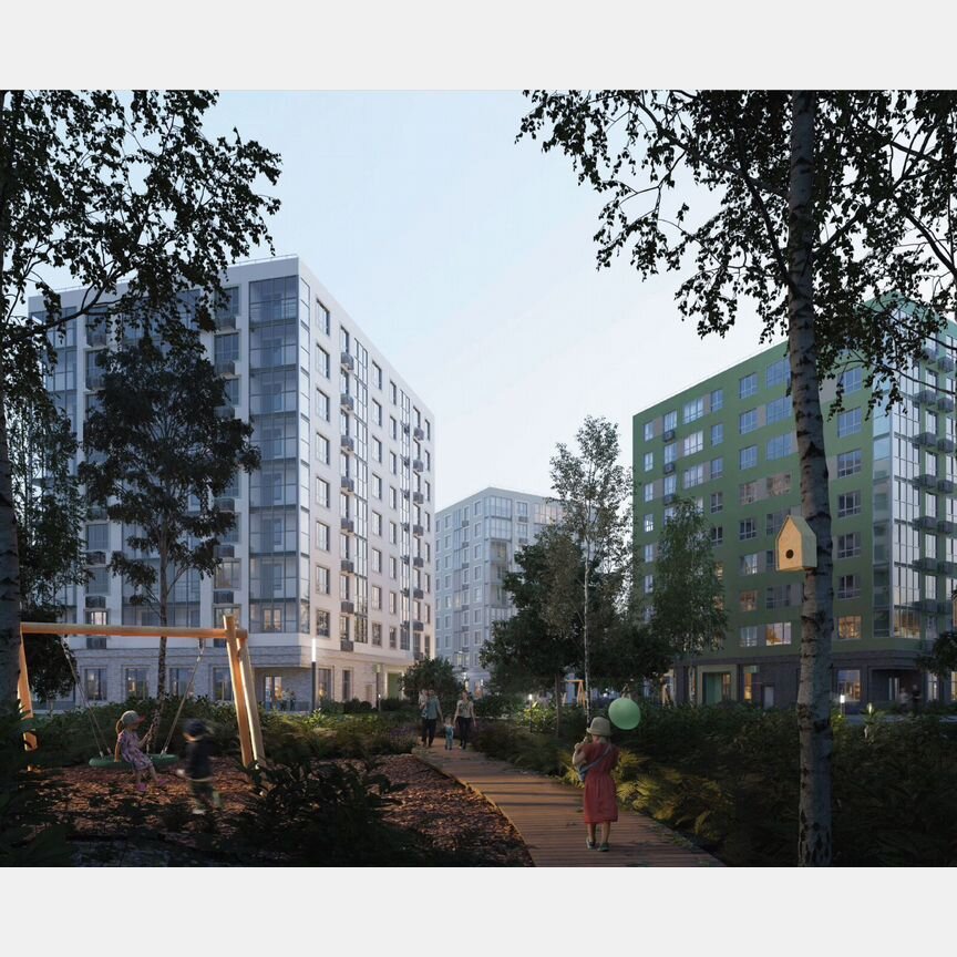 1-к. квартира, 38,9 м², 2/11 эт.