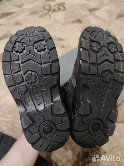 Сапожки ecco 28-29 размер