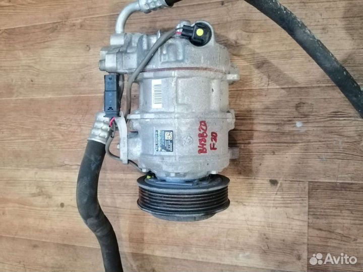 Компрессор кондиционера B48B20 BMW F30 F20 бмв