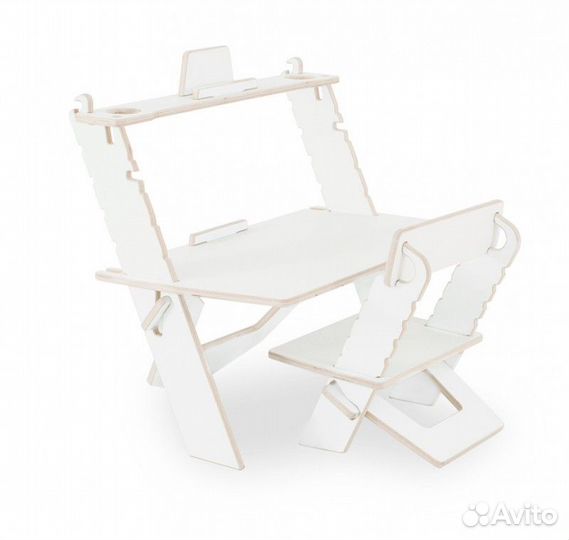 Растущая парта и стул Конструктор 3 в 1