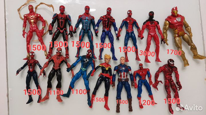 Фигурки марвел, DC и прочее