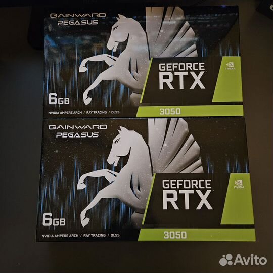 RTX 3050 (новая)