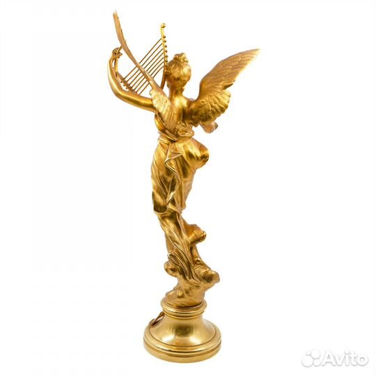 Антикварная бронзовая скульптура Мариотон Эжен