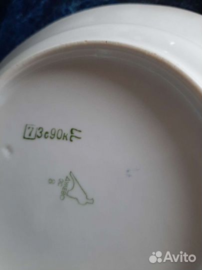 Тарелки дулево СССР