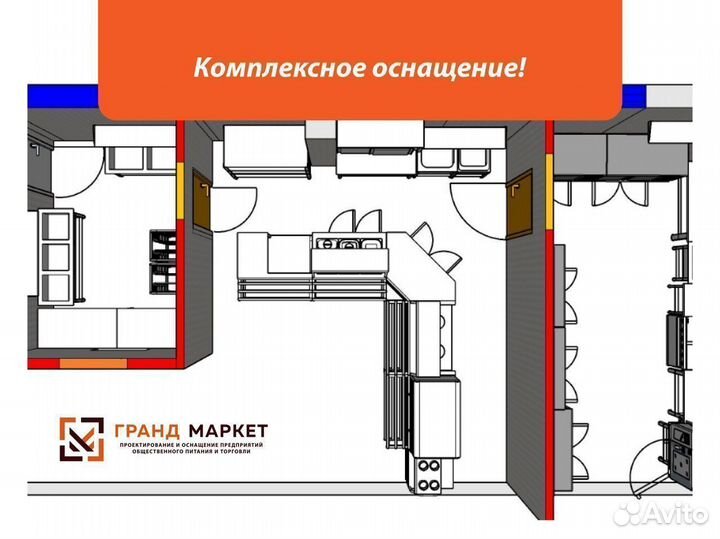 Мясорубка промышленная 300кг/час