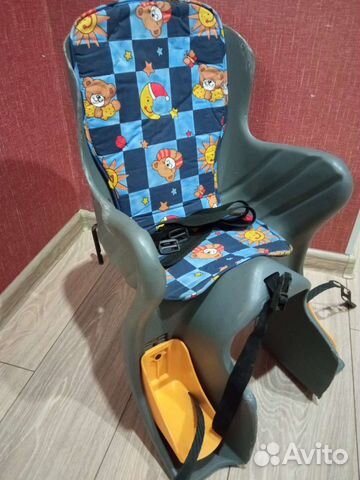 Детское велокресло переднее