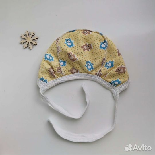 Чепчик для новорожденного